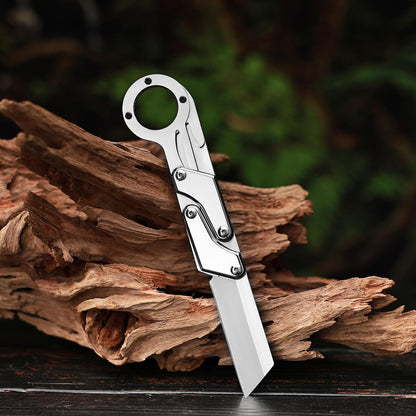 Mechanical folding EDC knife