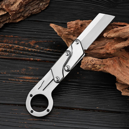 Mechanical folding EDC knife