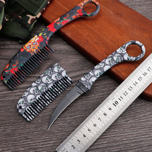 Creative Stainless Steel Portable Comb Knife