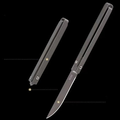 Portable High-Hardness Stainless Steel Folding Knife