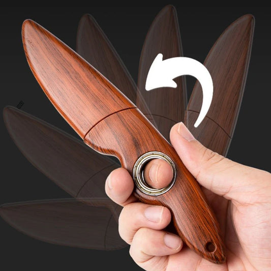 Wood grain rotary knife