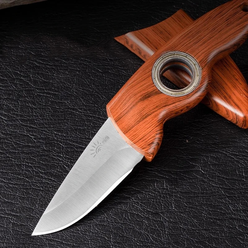 Wood grain rotary knife