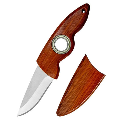 Wood grain rotary knife